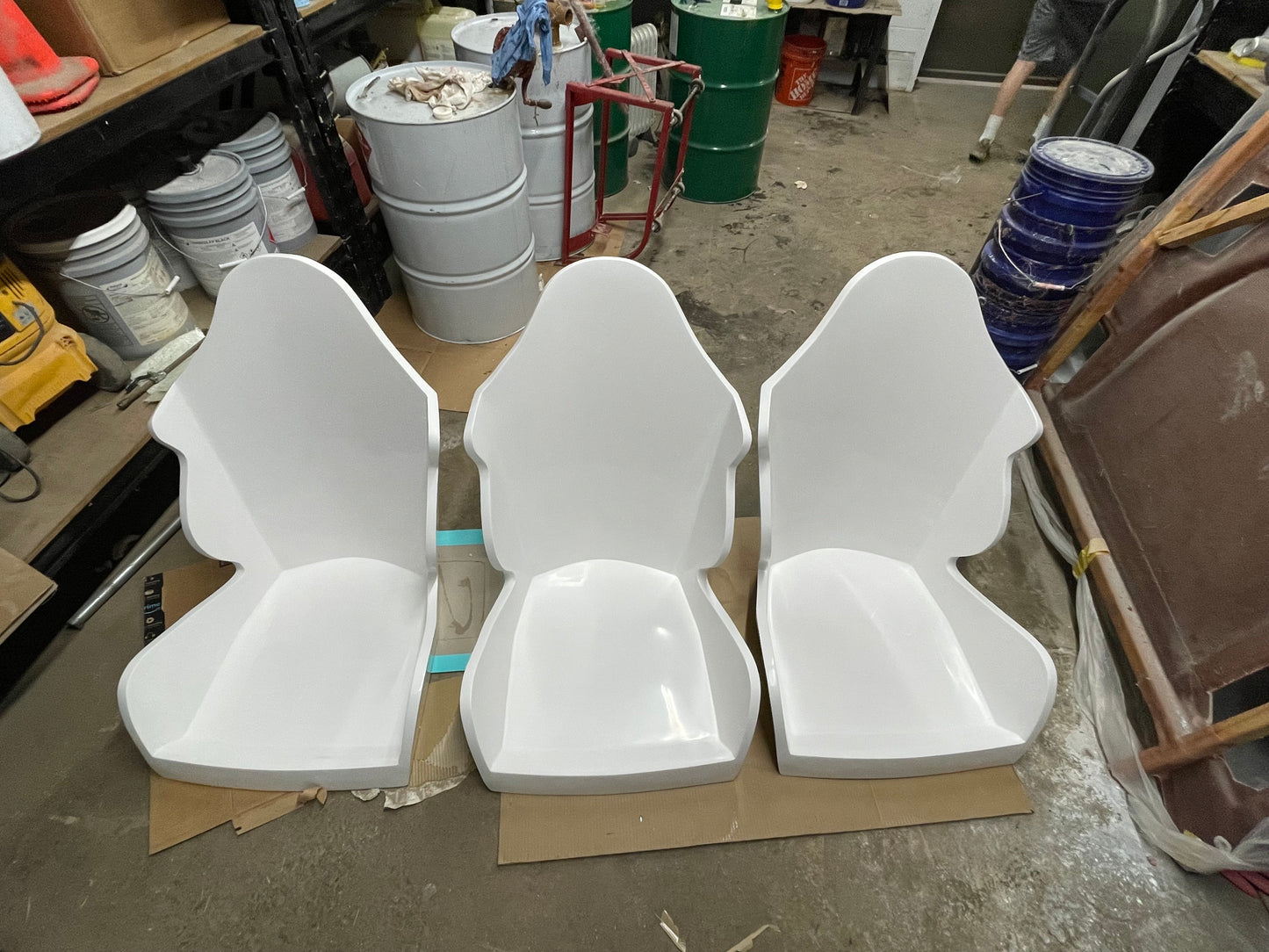 Custom bucket boat seat